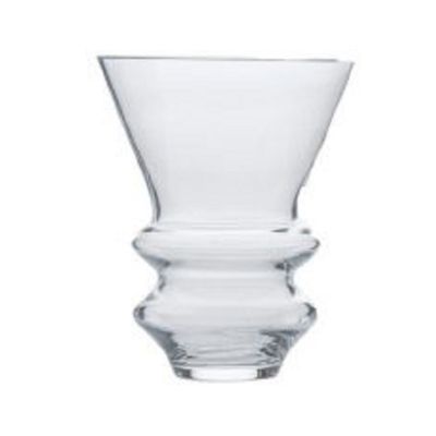 VASO 26 CM VIDRO CRISTAL ARRANJO DECORAÇÃO (MCD)