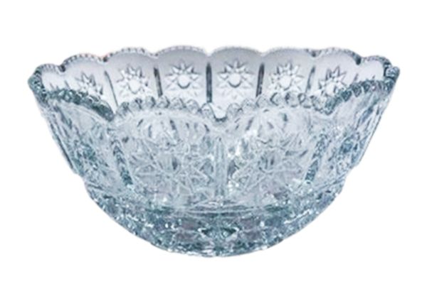 CENTRO DE MESA 24CM VIDRO FRUTEIRA VASO