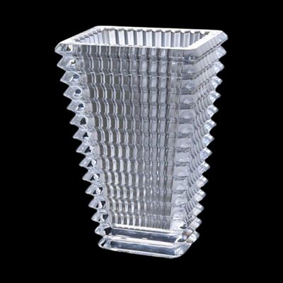 Vaso Cristal Vidro 27 Cm Decoração Arranjo Mesa de Centro