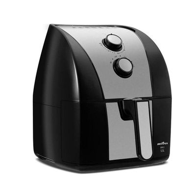 Fritadeira Elétrica Britânia Air Fryer 5,5l Bfr51 Preta - Inox 110V
