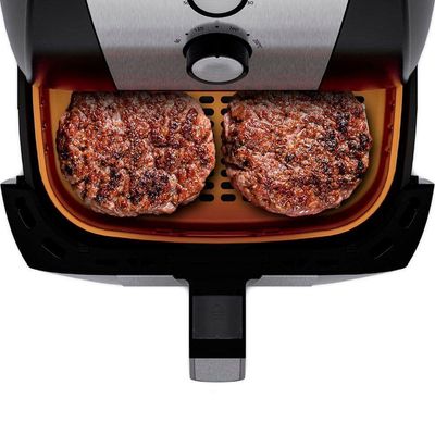 Fritadeira Elétrica Britânia Air Fryer 5,5l Bfr51 Preta - Inox 110V
