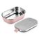 LANCHEIRA LE CREUSET HERMÉTICA ON THE GO EM AÇO INOXIDÁVEL SHELL PINK 900ML 41069227770001