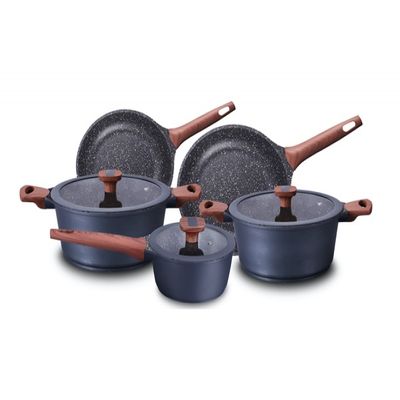 Conjunto de Panela Titanium Com Revestimento Cerâmico 5 Peças Mta 8460