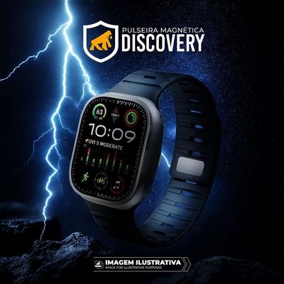 Pulseira para Apple Watch 38 / 40 / 41MM - Discovery Magnética - COR - Gshield