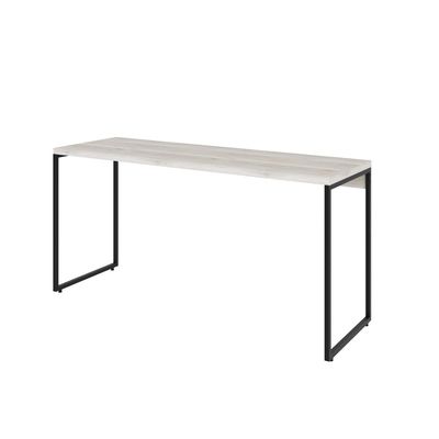Mesa Para Escritório e Home Office Industrial Aspen 150 cm C01 Snow - Lyam Decor