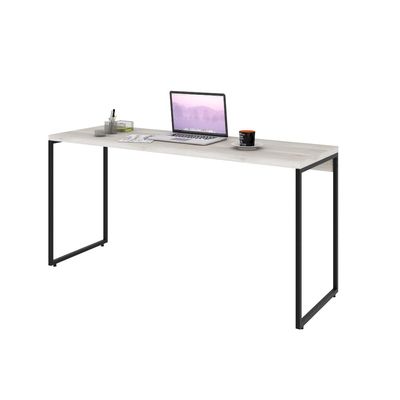 Mesa Para Escritório e Home Office Industrial Aspen 150 cm C01 Snow - Lyam Decor