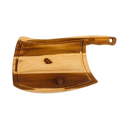 Tábua Cutelo M Wooden Glow 44x24cm em Madeira Teca