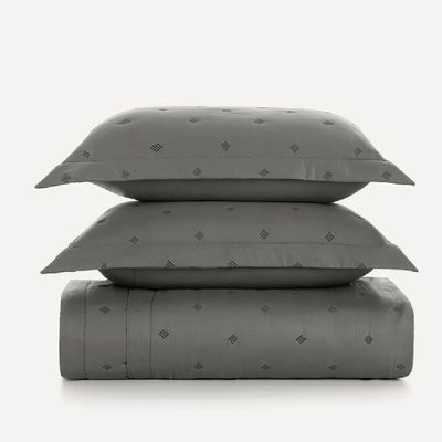 Colcha King 3 Pecas Poliester com Bordado Juno Karsten