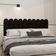 Cabeceira King Size Design Nuvem 45cm 10 Placas Em Suede Preto