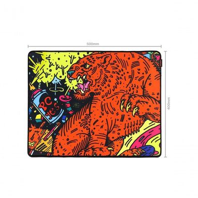 Mouse Pad Gamer Pcyes Tiger Medium - 500 X 400mm - Pmt50x40