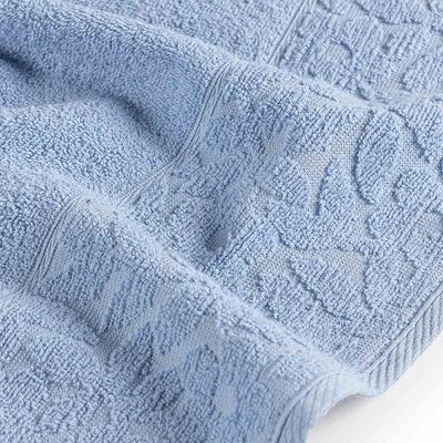 Toalha de Banho Dunae 1,50m x 75cm 01 Peça 100% Algodão 450g/m² - Azul Oceano