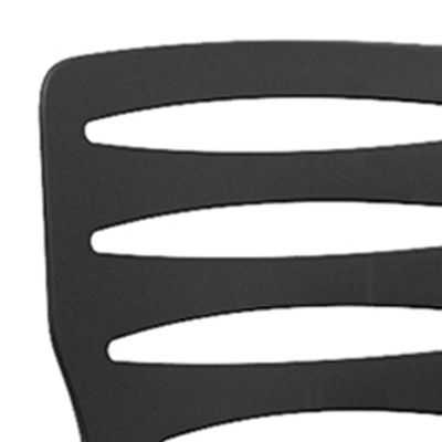 Cadeira Para Cozinha Área Gourmet Jardim Empilhável Larsen P03 Preto - Lyam Decor
