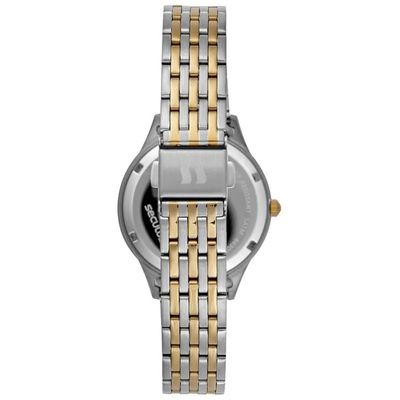 Relógio Seculus Feminino Ref: 44309lpsvba2 Casual Aço Bicolor