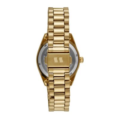 Relógio Seculus Feminino Ref: 77323lpsvda1 Clássico Aço Dourado