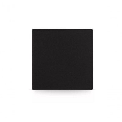 Arandela Frahm 6" 50w Quadrada Sem Borda Preta