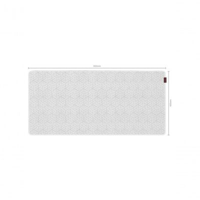 Mouse Pad Gamer Pcyes Maze Extended White Ghost - 900 X 420