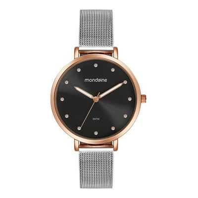 Relogio Mondaine Feminino Ref: 32847lpmvge2 Casual Mesh Bicolor