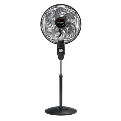 Ventilador De Coluna Mallory 40cm Eolo Com 6 Pás E Silencioso Preto 110V