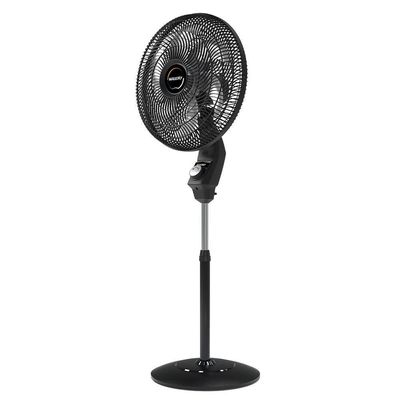 Ventilador De Coluna Mallory 40cm Eolo Com 6 Pás E Silencioso Preto 110V