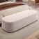Kit 02 Puffs Decorativos Orgânico para Living Quarto 160cm Doha W01 Suede Bege - Lyam Decor