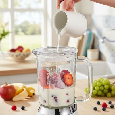 Liquidificador Ariete Positano 1000W 1,5L com copo de vidro 220V, design retrô italiano luxo