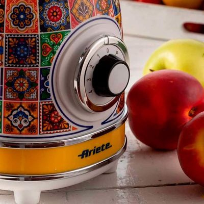 Liquidificador Ariete Positano 1000W 1,5L com copo de vidro 220V, design retrô italiano luxo
