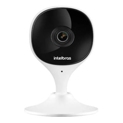 Câmera de segurança Intelbras iMX com resolução de 2MP visão noturna incluída branca