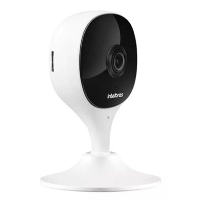 Câmera de segurança Intelbras iMX com resolução de 2MP visão noturna incluída branca