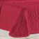Kit Cobre Leito Colcha Celeste Queen 3 Peças Matelado Floral 180 Fios - Vermelho