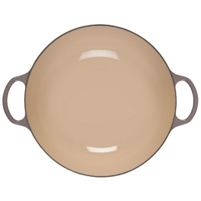 PANELA MARMITA LE CREUSET 26CM SIGNATURE FERRO ESMALTADO CINZA FLINT 21114264442430