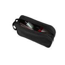 Necessaire Bolsa Para Maquiagem E Cosméticos Multifuncional Portátil Impermeável Preto