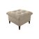 Poltrona De Amamentação Com Puff Montreal Suede Bege Matrix Suede Bege