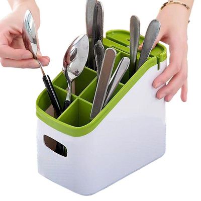Escorredor De Talheres Porta Utensilios De Cozinha Com Ranhuras Para Faca Organizador De Utensilios Para Casa Restaurant