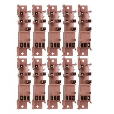 Kit Usina Para Cooktop De 4 Bocas - 10Peças Vermelho Bivolt