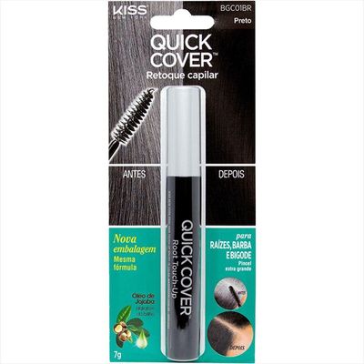 Kiss Ny Retoque Capilar Máscara Preto Brush-in