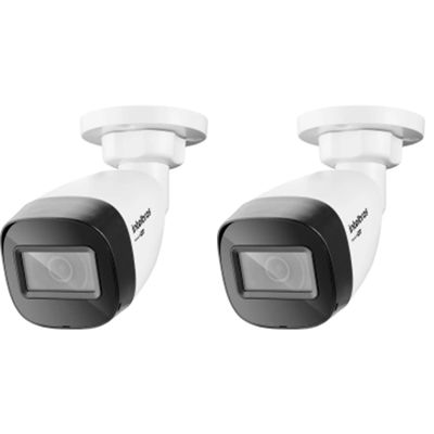 KIT 02 CÂMERA BULLET INTELBRAS VHD 1130 B G6 720p 2.8mm