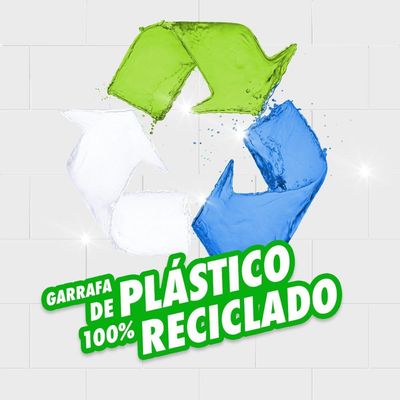 Kit 2 Limpador Diluível Ajax Fresh Blue Limpeza Pesada 500Ml