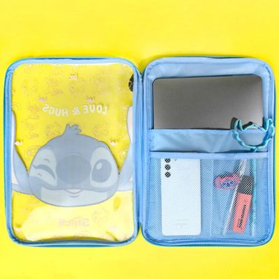PASTA CRIATIVA UNIVERSITÁRIA COM BOLSO STITCH - 4794 - DAC