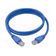 Cabo De Rede Plus Cable Pc Eth56 Patch Cord Cat 6 Azul 3 Metros