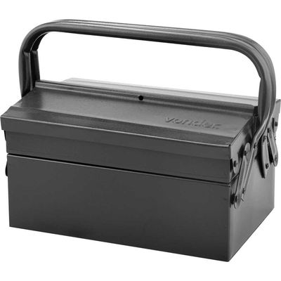 Caixa Ferramentas Metálica 03 Gavetas 30X19X16cm Vonder