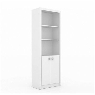Ambiente para Home Office 02 Peças Branco Tecno Mobili