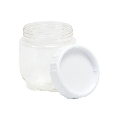 Porta Mantimentos Empilhável 750ml Plasvale Branco