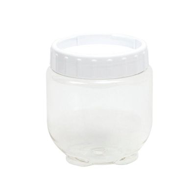 Porta Mantimentos Empilhável 750ml Plasvale Branco