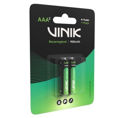 Pilha Recarregável Aaa C-2 - 900mah 1.2v - Vp3ab2r