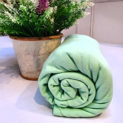 Lençol Avulso Malha 100% Algodão King Size Verde Linha Trento Camtália 1 peça King