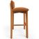 Kit 04 Banquetas Alta Para Cozinha Sala de Jantar Bar Dara L02 Bouclê Terracota - Lyam Decor