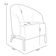 Poltrona Decorativa Para Sala Living Pés Industrial Sierra K01 Veludo Bege - Lyam Decor