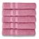 Kit 5 Toalhas Super Grossa e Felpuda Macia 80x150cm Rosê Beka