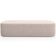 Kit 02 Puffs Decorativos Orgânico para Living Quarto 195cm Doha W01 Suede Bege - Lyam Decor