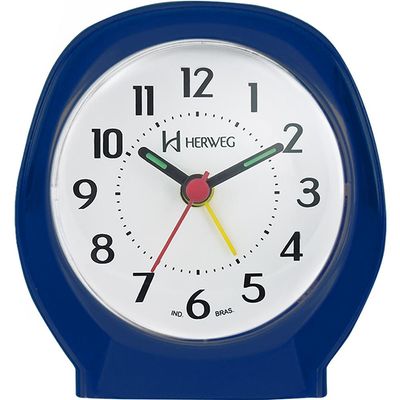 Despertador Quartz Herweg Ref: 2634-011 Azul Escuro